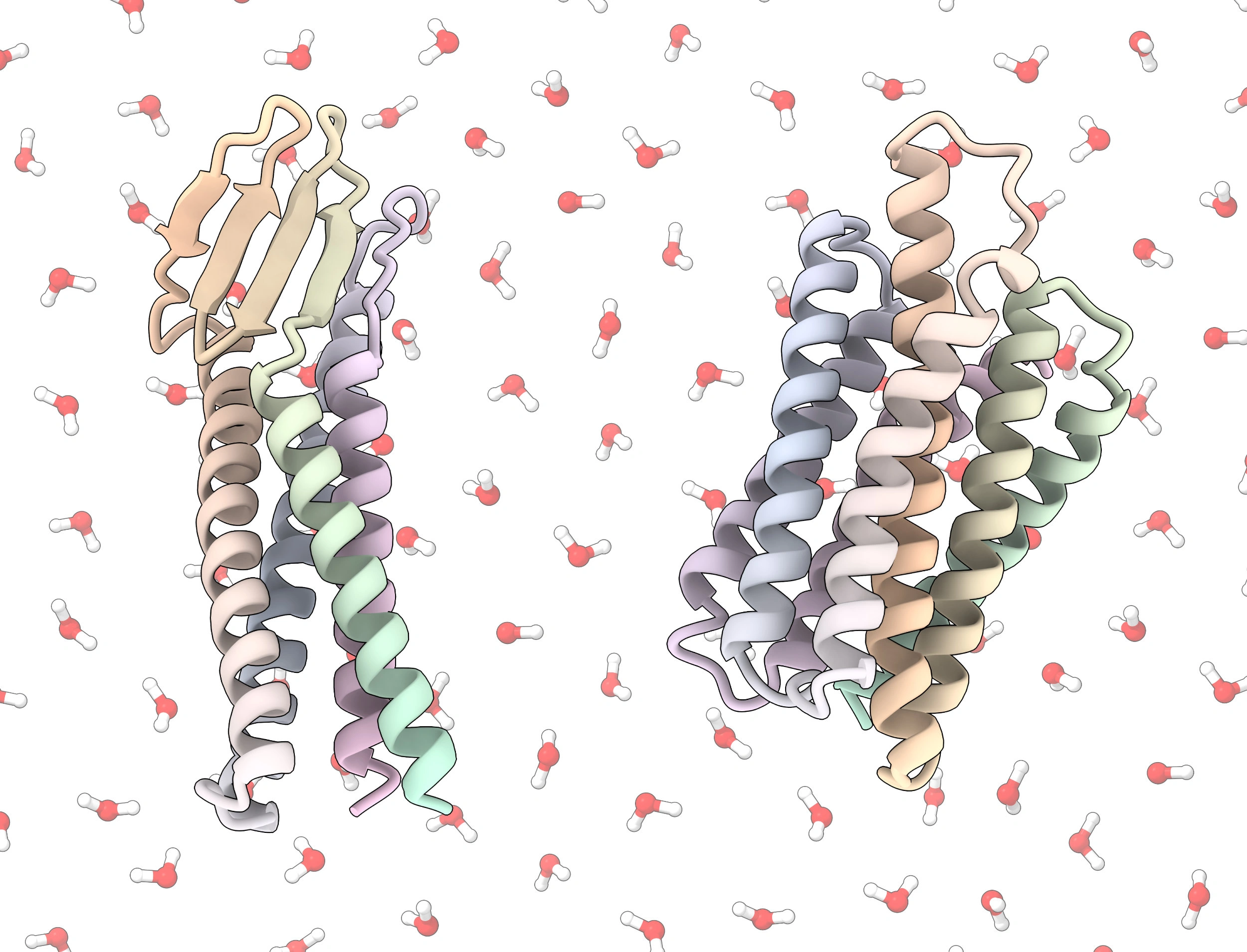 Computational design of soluble and functional membrane protein analogues